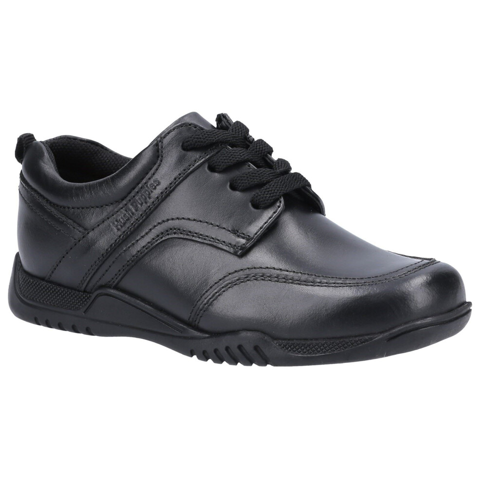 Hush Puppies (13) Harvey Junior Memory Foam School Shoe Boys Not,Specified