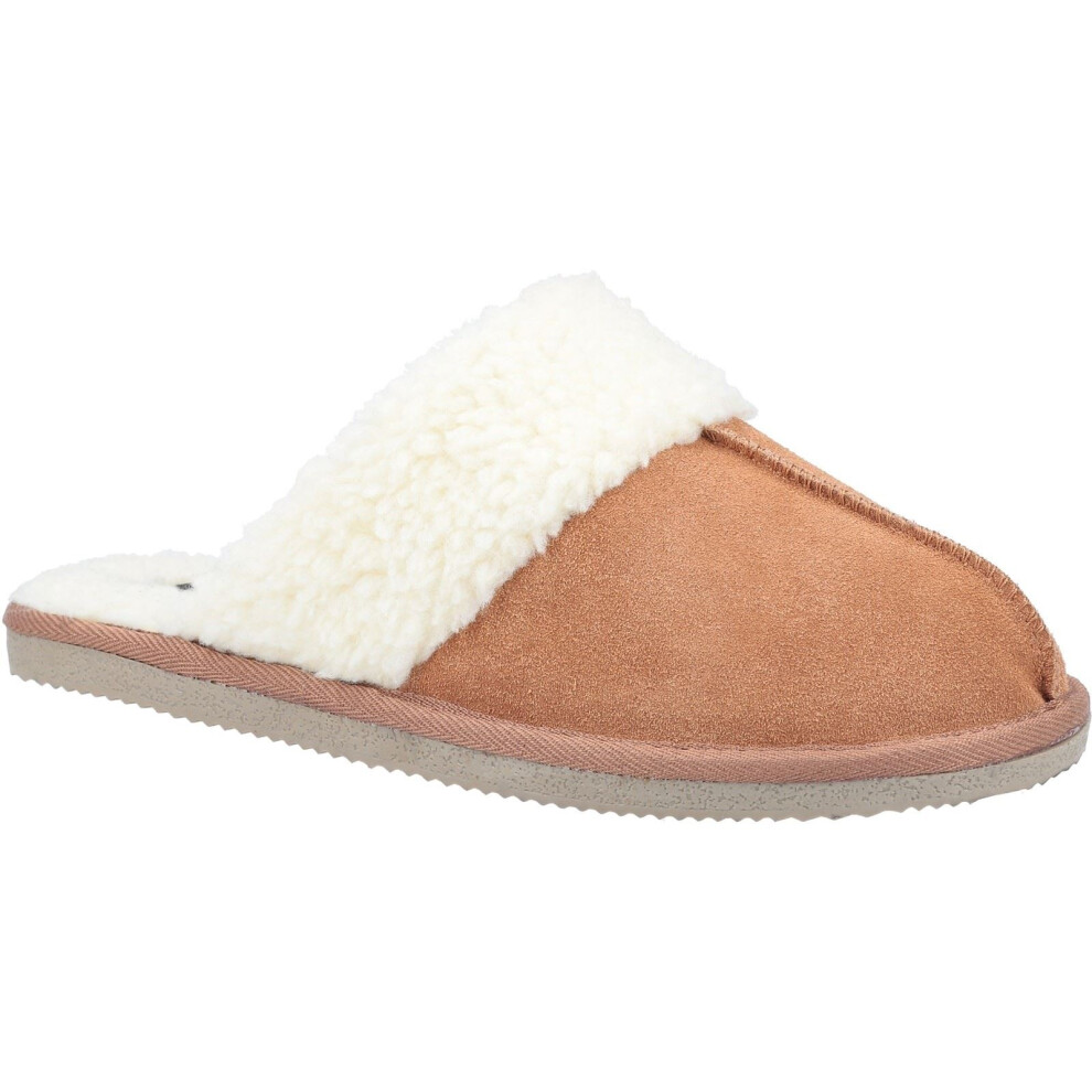 Hush Puppies (7 (Adults')) Arianna | Tan | Womens Mule Slippers