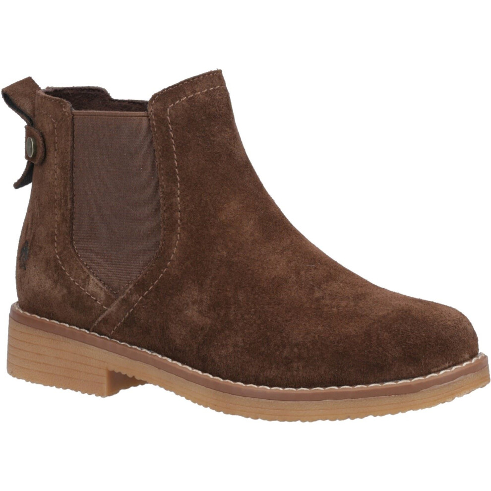 Hush Puppies (4 (Adults')) Maddy | Chocolate | Women's Water Resistant Ankle Boots