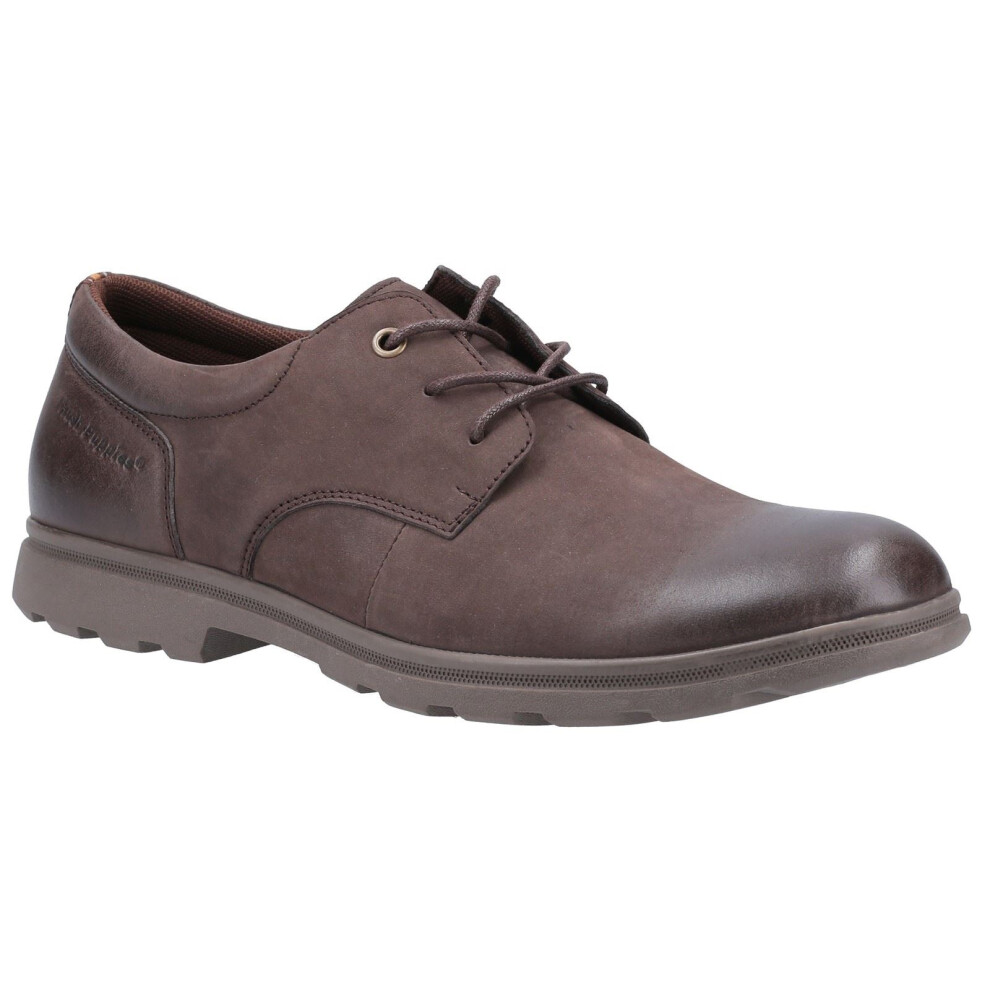 Hush Puppies (, 7 (Adults')) Trevor Leather Men's Lace-Up Shoes Brown