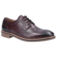 (Red, 7 (Adults')) Hush Puppies Bryson Leather Men's Bordo Brogues Shoes