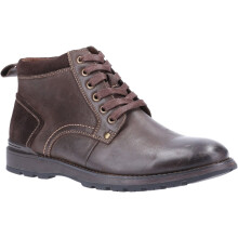 (Brown, 6) Hush Puppies Men's Dean Lace Up Boot Various Colours 31281