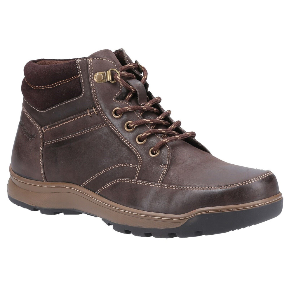 Hush Puppies (, 12 (Adults')) Grover Nubuck Men's Tan Boots Brown