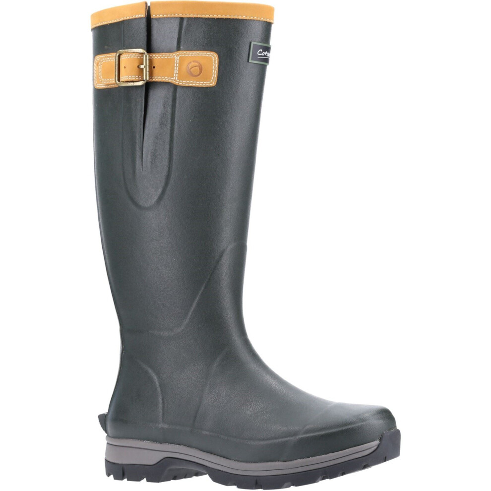 Cotswold (, 10 (Adults')) Stratus Rubber Wellington Boots Green