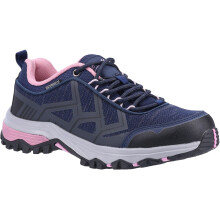 (5 (Adults'), Navy/Pink) Wychwood Low Navy/Pink Waterproof Womens Eco-Conscious Walking Trainers