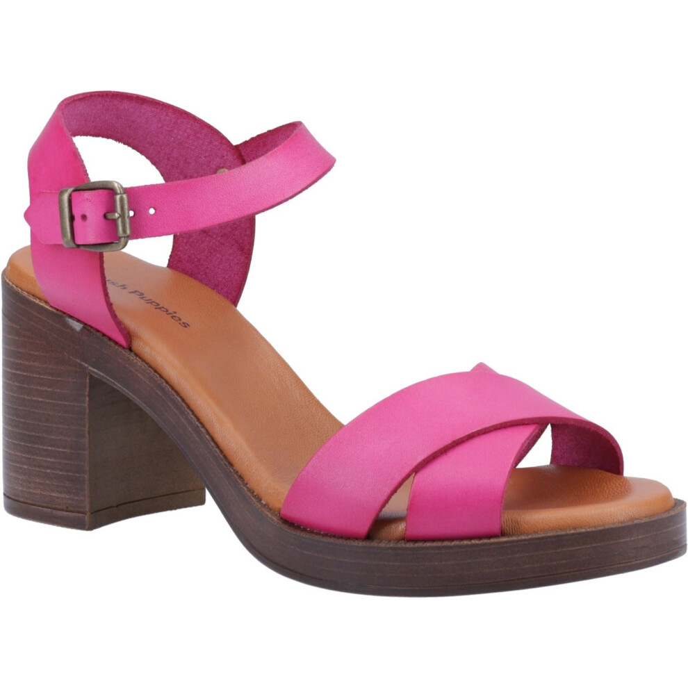 Hush Puppies (Uk 8) Georgia Womens Sandals Pink