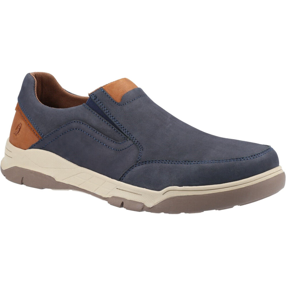 Hush Puppies (7) Fletcher Memory Foam Navy Blue