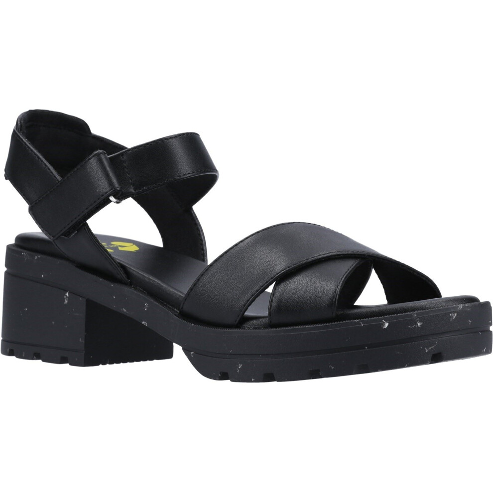 Rocket Dog (6 (Adults')) Luca | Black | Women's Heeled Platform Sandals