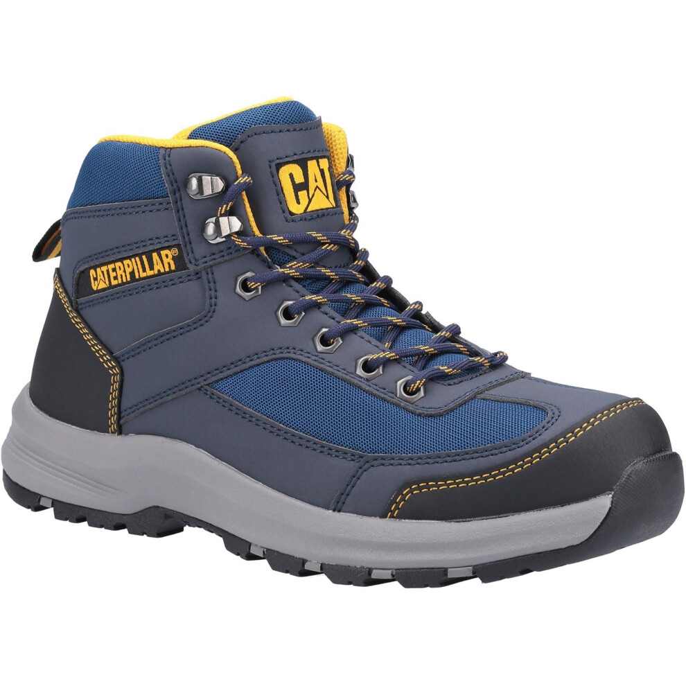 Cat Caterpillar Elmore Mid Safety Hiker Navy