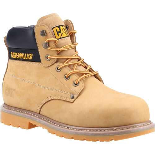 CAT Caterpillar Powerplant S3 GYW Safety Boot Honey