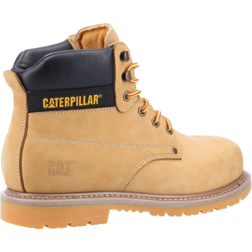 CAT Caterpillar Powerplant S3 GYW Safety Boot Honey 1
