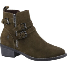(3 (Adults')) Jenna | Khaki | Women's Water Resistant Ankle Boots