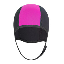 Dive Hood Neoprene Snorkeling Hat For Head And Ear Protection, Water Sports, Size M-XL, Black