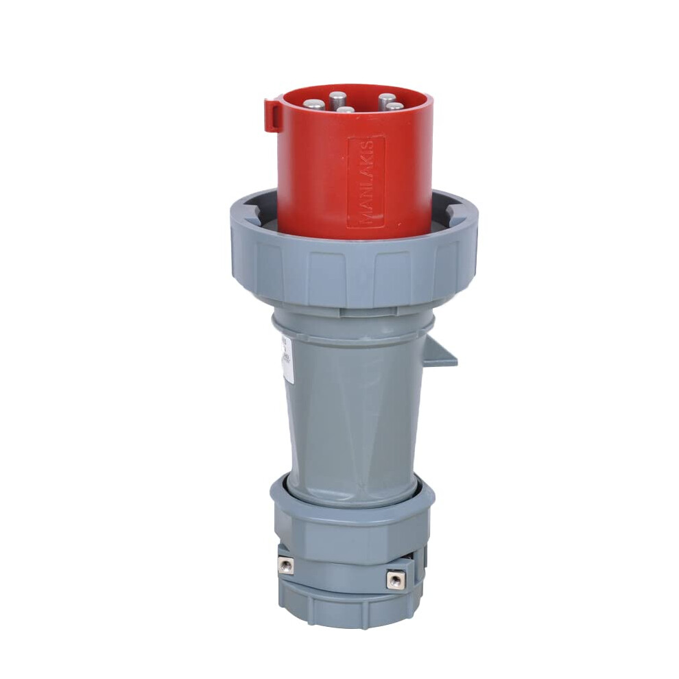 Iec60309 Waterproof Industrial Connector Plug 5-Pin 63A 400V 3P+E+N Ip67 9016109491770