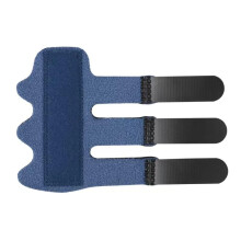 Handmade Finger Cots Cross Stitch Special Protective Sheath Blue