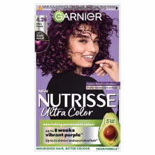 Nutrisse Ultra Color, Permanent Hair Dye, Intense Colour, For All Hair Types, 4.26 Ultra Violet