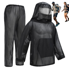 Fly Suit Mesh Bee Suit For Beekeepers, Protective Beekeeping Gear, XL/XXL 175-185 Cm, Outdoor Farming