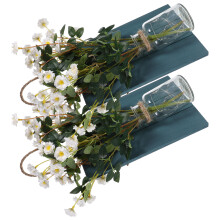 2Stk Kannen Wandlampen Retro Led Indigo