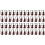 48 Sets Mini Weihnachtsgeige Modell Musikinstrumente Sammlung 3
