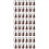 48 Sets Mini Weihnachtsgeige Modell Musikinstrumente Sammlung 6
