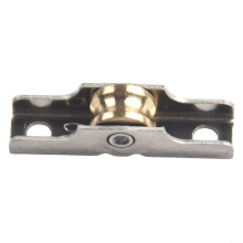 Efficient Sliding Door Roller System 4-Pack Stainless Steel Pulleys Compatible With Groove Wheel Hardware