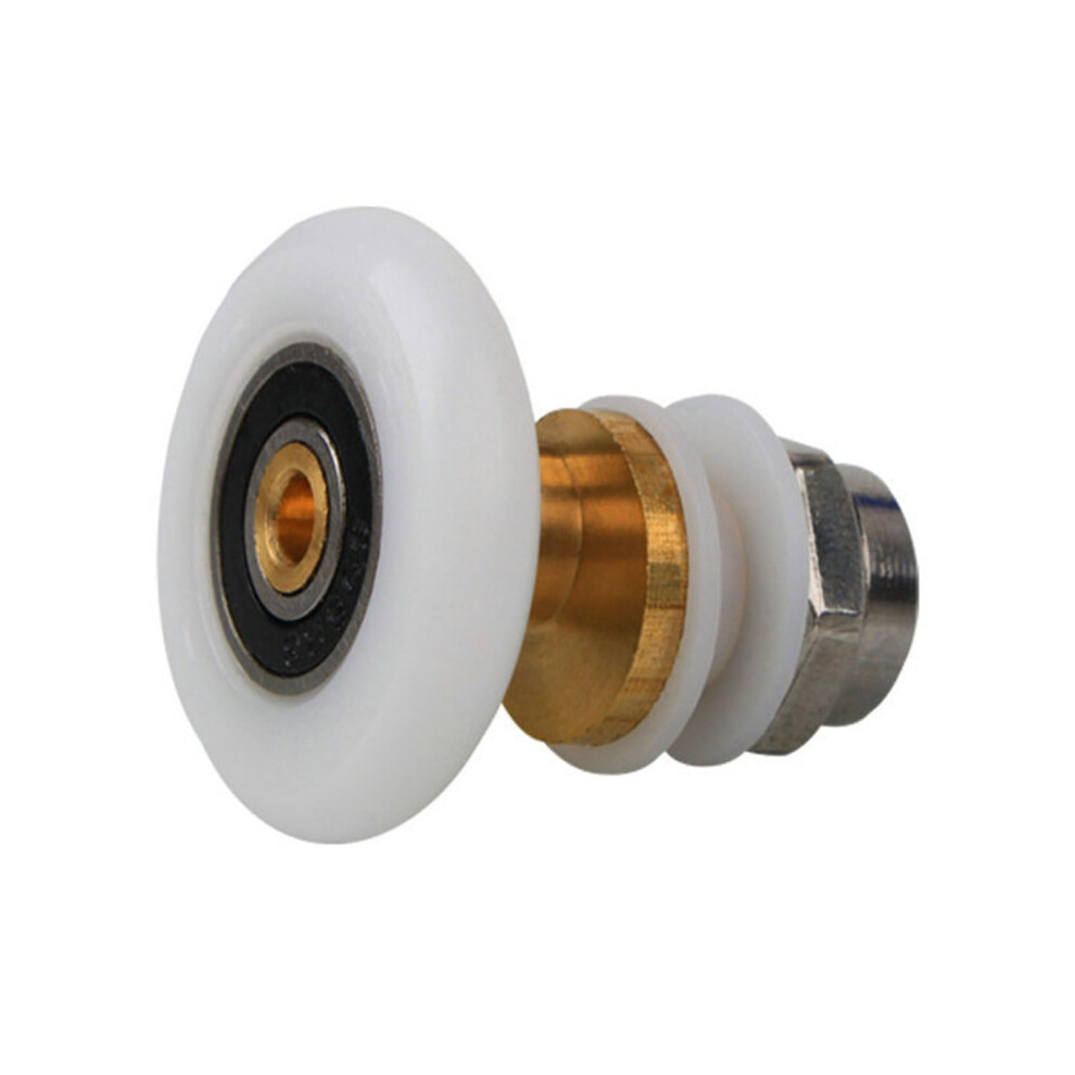 Sliding Glass Door Pulleys Replacement Nylon Copper-Core Single Wheel 27Mm, Partiality Bearing Rollers, Shower Door 9084446491357