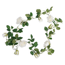 1St Simulierte Rose Rattan Wanddekoration Für Hochzeitsparty