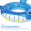 Inflatable Whale Pool Float Schwimmring Sitz 145x115x80 Cm 6