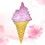 Aufblasbare Eiswaffel Für Pool, Strand, – 92 Cm (Pink) 4