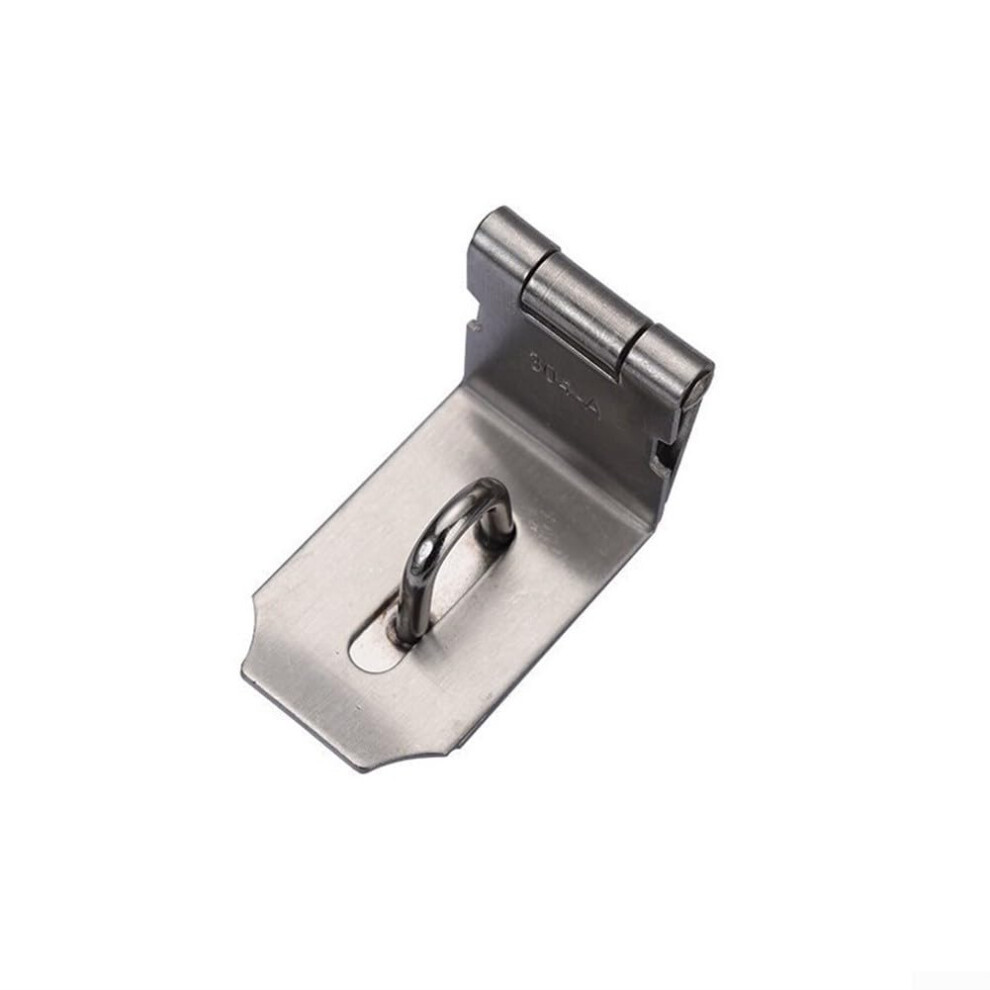 Padlock Hasp Door Clasp Lock, Stainless Steel, Rust-Resistant, M Right-Angle, For Shed Cabinets Gates Storage Containers 9084446491470