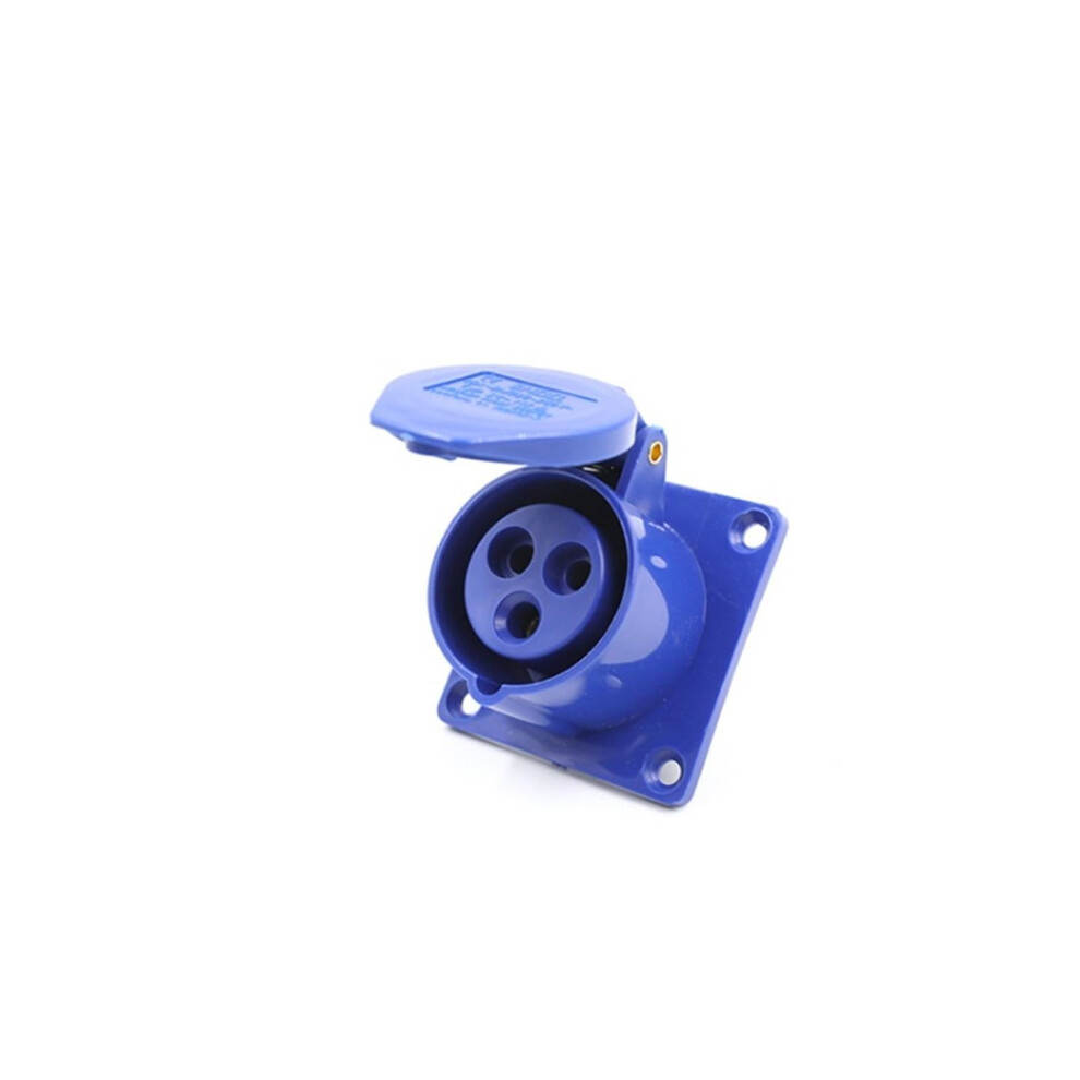 Ip44 Industrial Plug Wall Socket Connector Three-Phase Aviation Plug Panel Socket 3P 16A/32A Waterproof 9354506383312