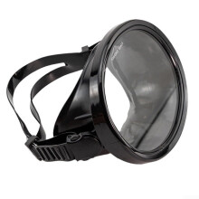 Premium Snorkeling Mask 4mm Tempered Glass Lens Black For Clear Underwater Vision