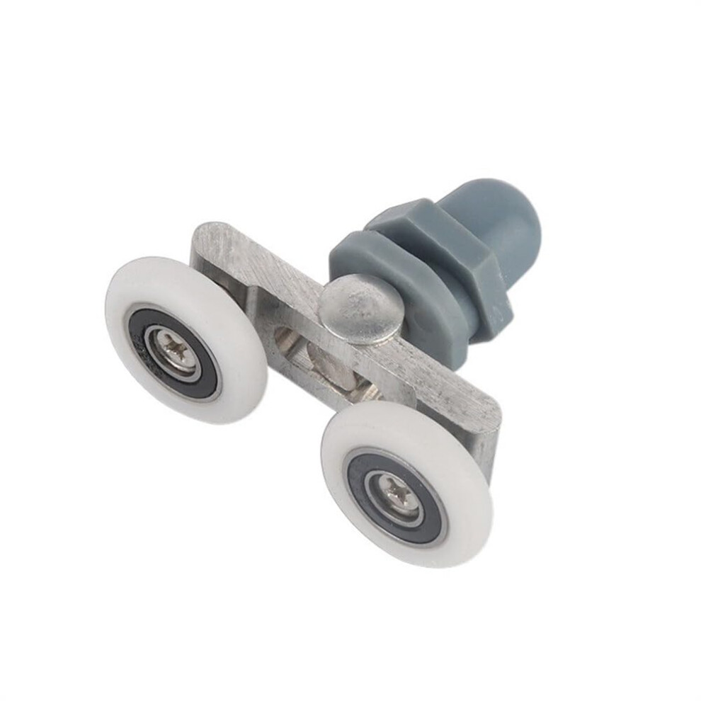 Shower Door Rollers 1Pcs 19/23/25/27Mm Glass Sliding Door Double Wheel Pulley Bearing Runners For Shower Cabin 9016109494535