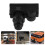 Black Electric Grill Starter Button Dual Ignition Parts Durable 2