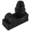 Black Electric Grill Starter Button Dual Ignition Parts Durable 7