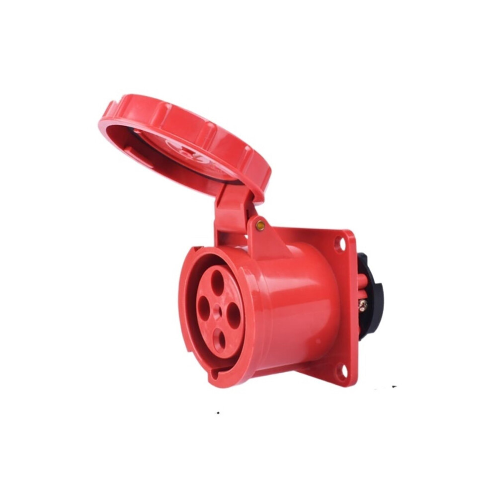 Ip67 63A/125A Industrial Plug And Socket 3P/4P/5P Waterproof Electrical Connector For 220V 380V 415V Panel Socket 4P 63A 9016109494696