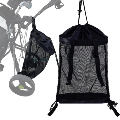 Golf Accessory Bag Lightweight Mesh Breathable Carry Case Secure Bag Organizer