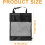 Golf Accessory Bag Lightweight Mesh Breathable Carry Case Secure Bag Organizer 5