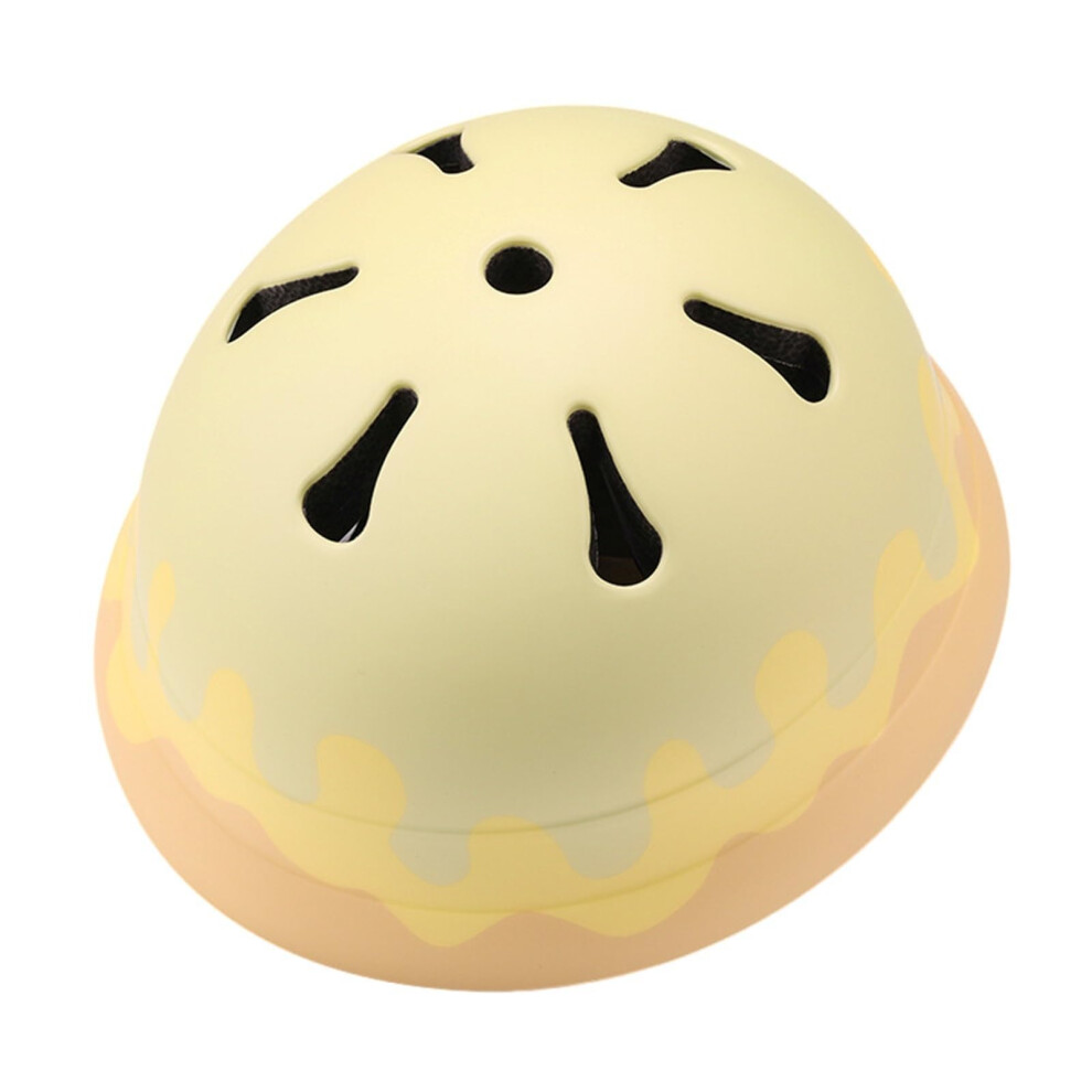 Children's Helmet For 3-6 Years Old, Scooter Balance Car Lightweight Helmet, Size 51-54 Cm, Yellow-image-OPC-PMBPNP9-NEW