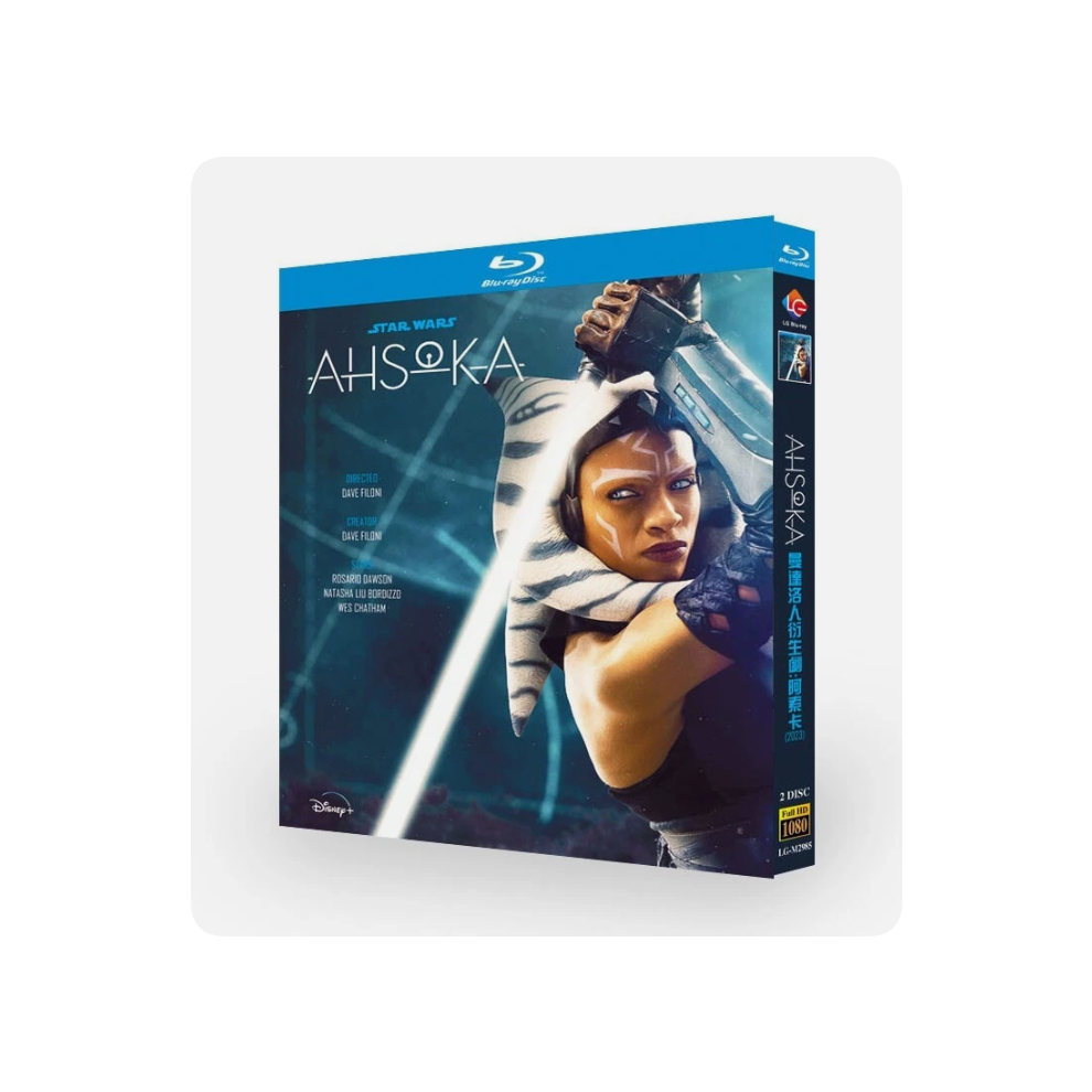 Ahsoka Season 1 (2023): 2-Disc 1080P BD All Region New Box Set Sealed