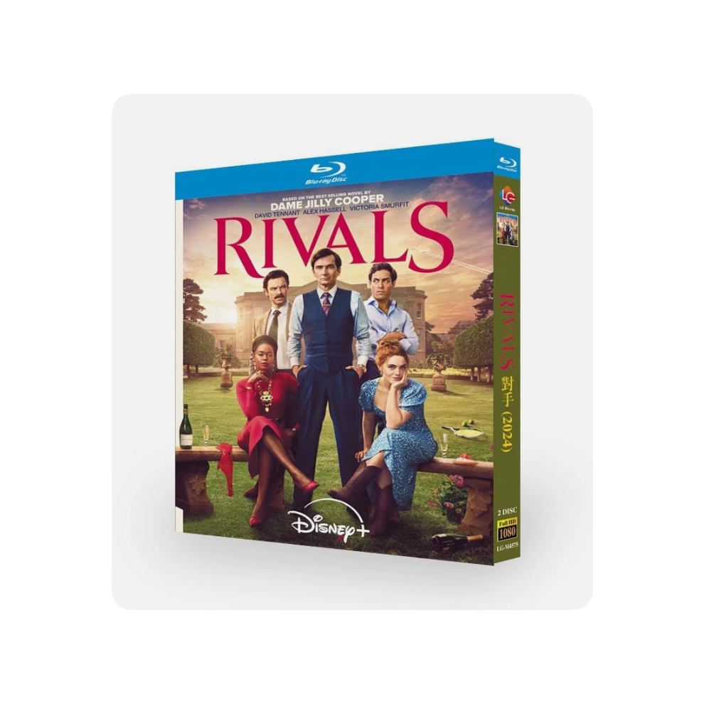 Rivals：Season 1 (2024) 2-Disc 1080P BD All Region New Box Set Sealed
