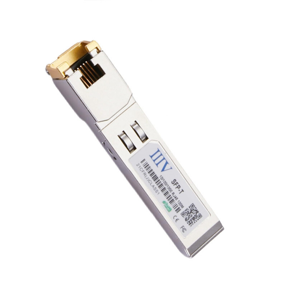 Sfps Rj45 Interfaces Module Hot Swappable For Office Networking Copper Rj45 Sfp Interface Easy Maintenance 9354506385606