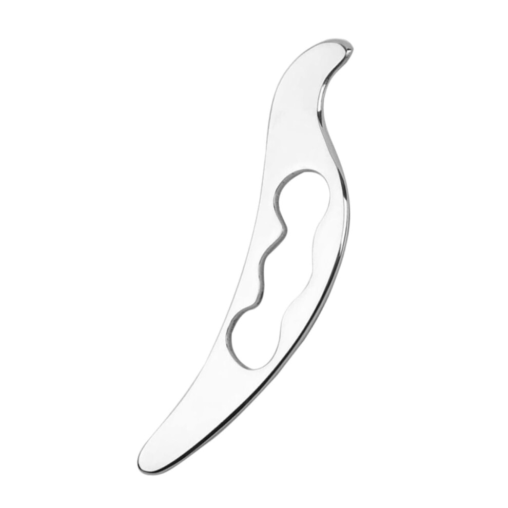 Stainless Steel Gua Sha Tool For Facial Contouring Jawline Shaper Cellulite Massage Tool