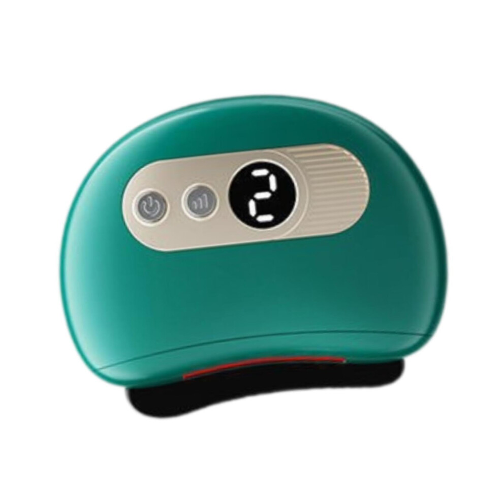 Green Portable Gua Sha Device For Face And Body Massage Handheld Tool