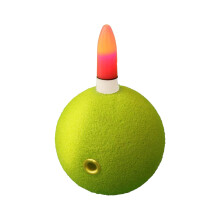 Spherical Fish Float Lighted Bobber 28mm Diameter Green Portable Buoyancy Float For Fishing Tackle Accessories