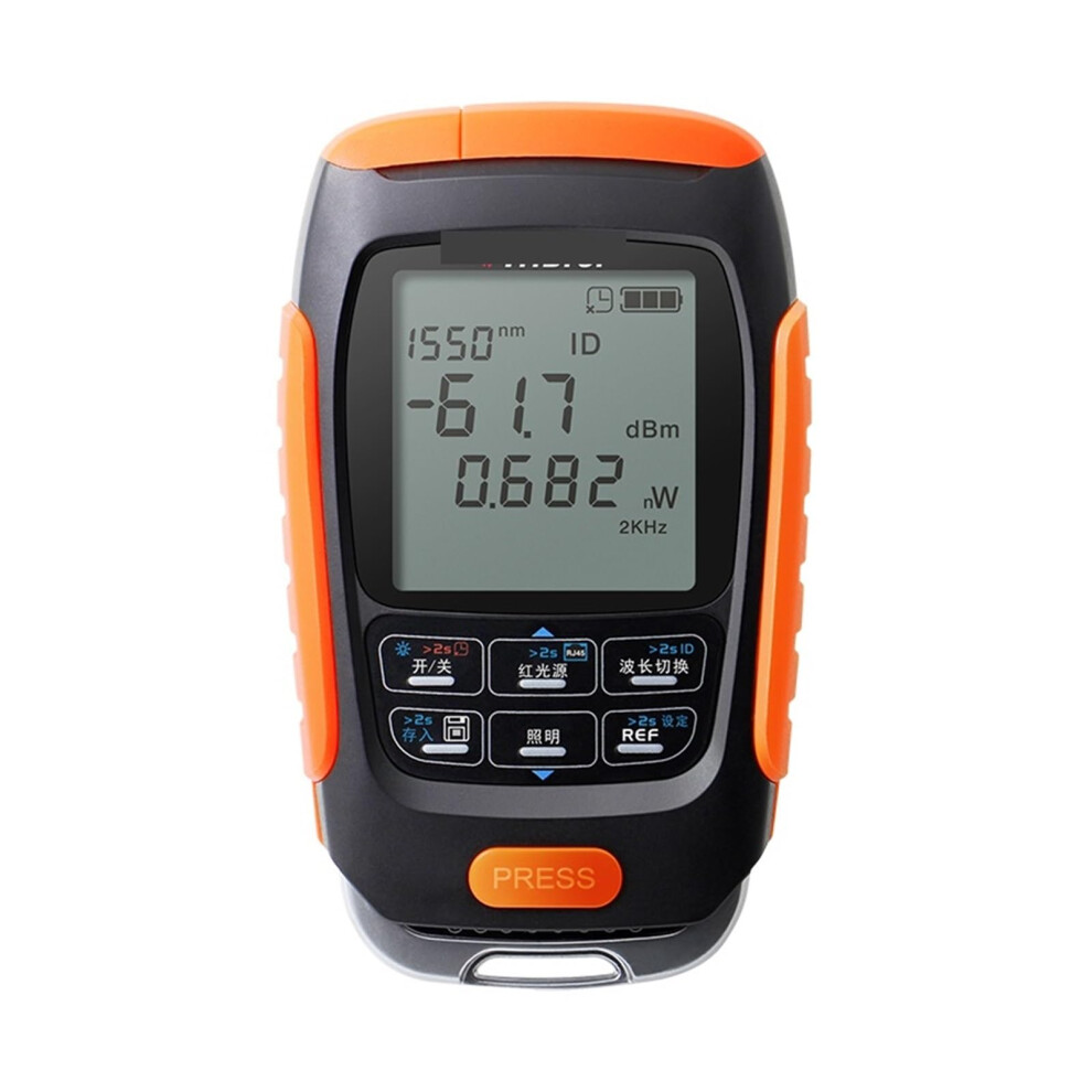 Optical Power Meter 4-In-1 Li-Ion Battery, Visual Fault Locator, Network Cable & Optical Fiber Tester, 50C-30Mw 30Km 9354506386665