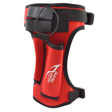 Diving Blade Sheath, Adjustable Arms and Leg Straps, Red, Universal Fit for Dive Knives