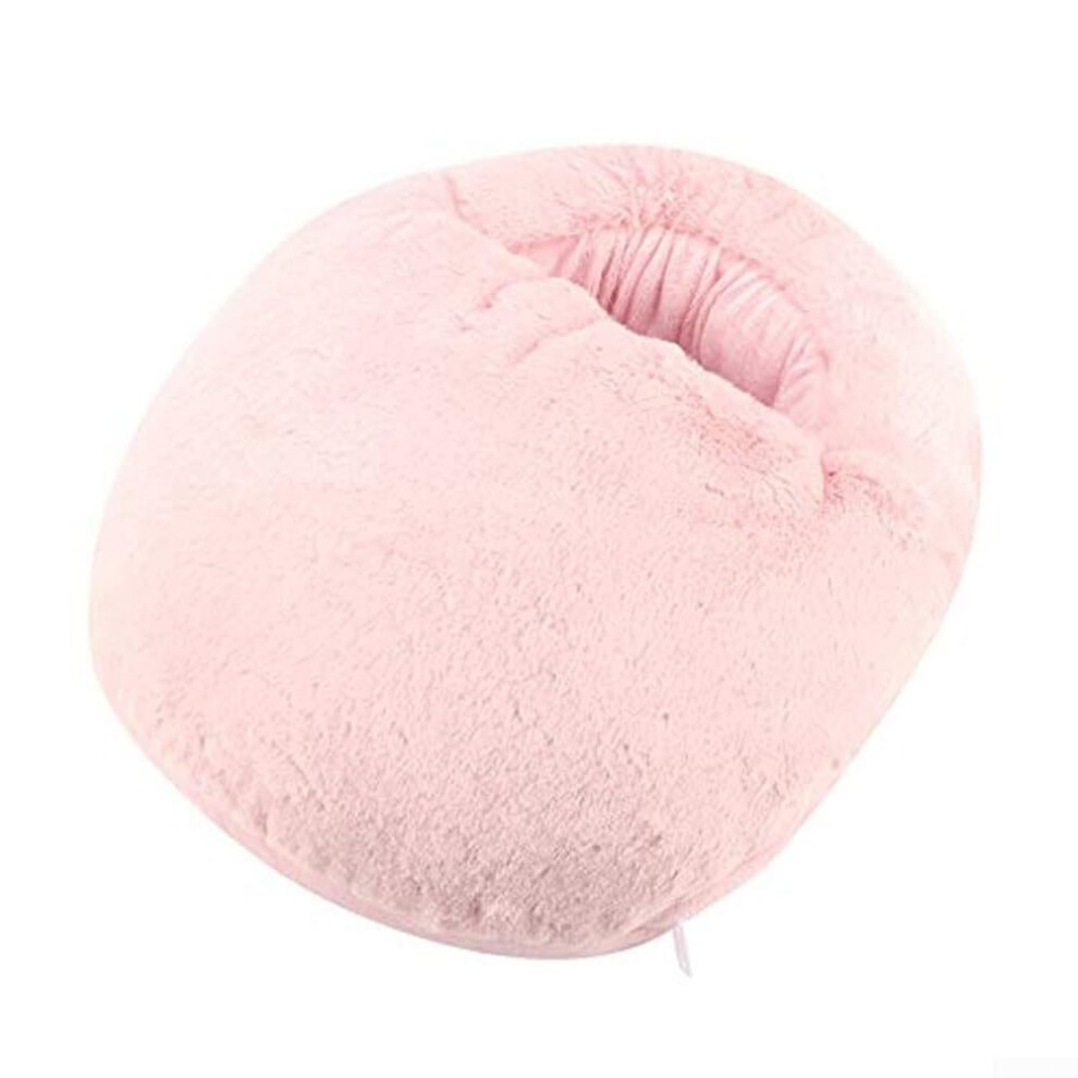 Winter Electric Foot Warmer USB Heated Portable Foot Warmer For Home Office Travel Pink