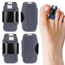 4pcs Toe Splint Toe Straightener for Hammer Toe Corrector for Women Toe Brace Hammertoe Splint Toe Wrap Toe Covers