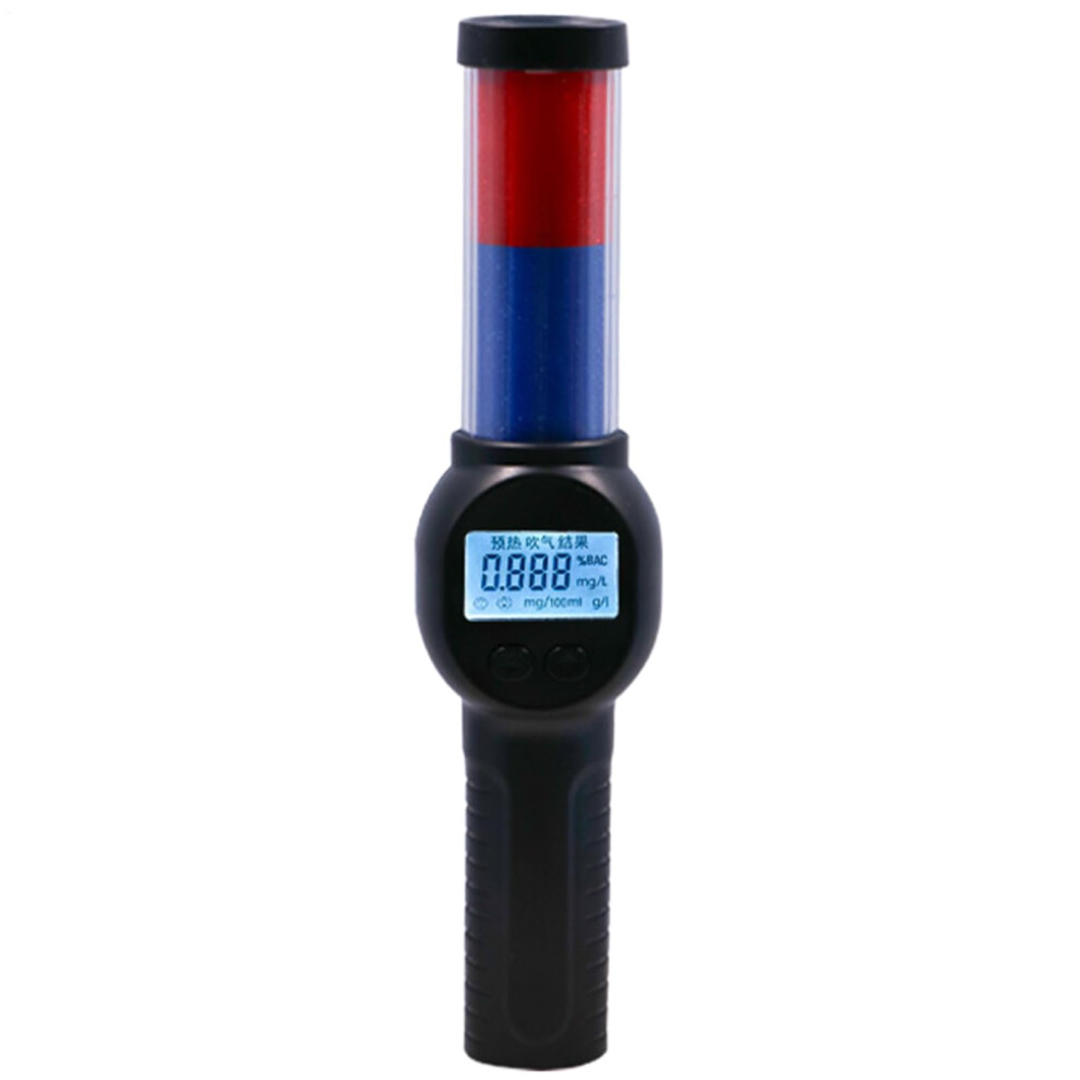 Alcool Tester Portatile Digital Detector Device Rechargeable Analyzer Tool Accurate Results Fast Detection 3X15cm 9354506388607